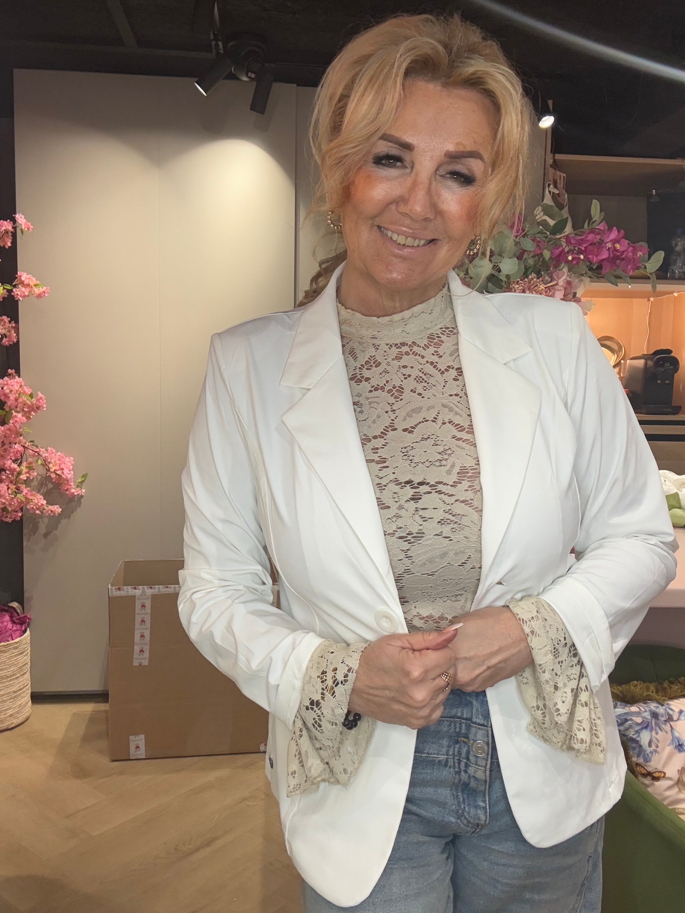 Blazer Triple Nine Wit